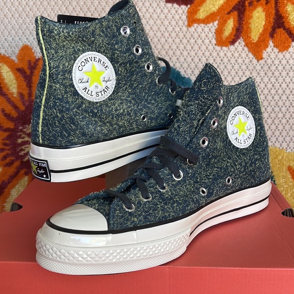 Converse 172146C
CHUCK TAYLOR ALL STAR 70 HI
SEAWEED/EGRET/BLACK WMNS sneakers - Picture 3 of 16